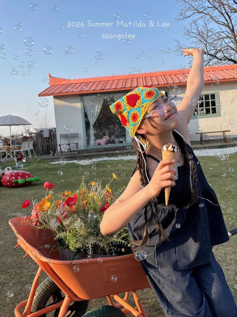 Matilda & Lee - Korean Children Fashion - #toddlerclothing - Denim Frill Bustier - 9