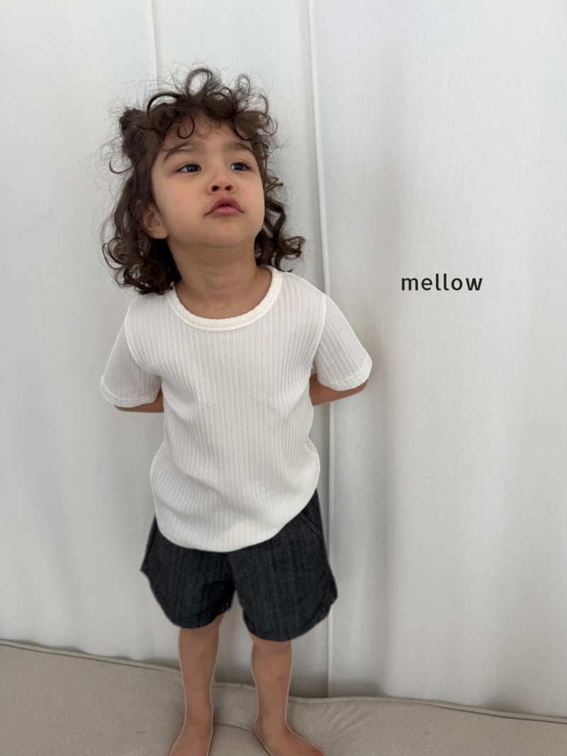 Mellow - Korean Children Fashion - #Kfashion4kids - Jelly Rib Tee - 9