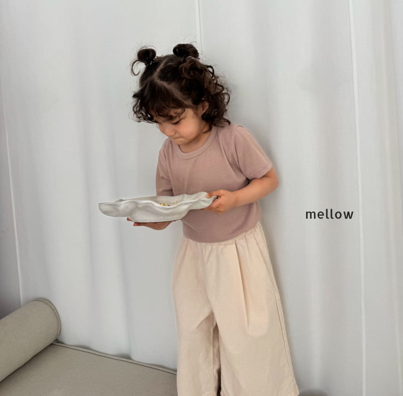 Mellow - Korean Children Fashion - #Kfashion4kids - Tori Rib Tee - 8