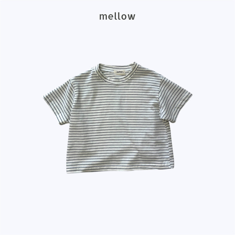 Mellow - Korean Children Fashion - #childofig - Stripe Tee - 2