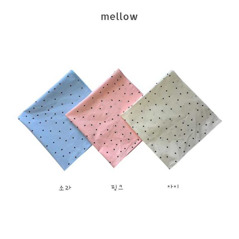 Mellow - Korean Children Fashion - #childrensboutique - Summer Dot Muffler