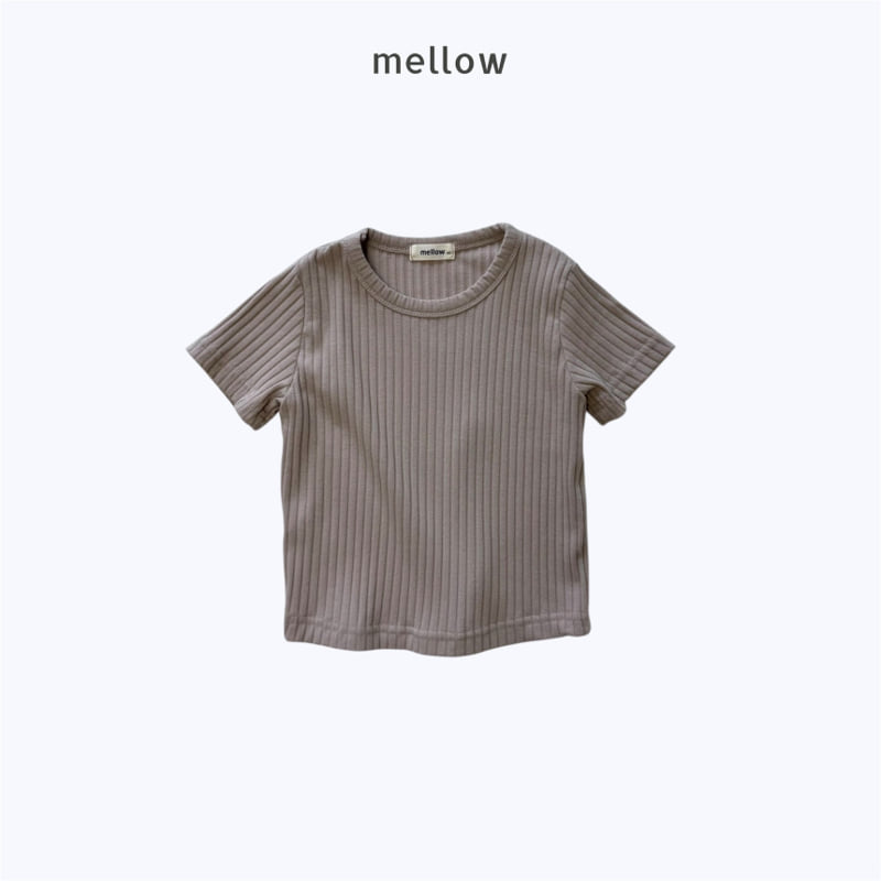 Mellow - Korean Children Fashion - #designkidswear - Jelly Rib Tee - 3