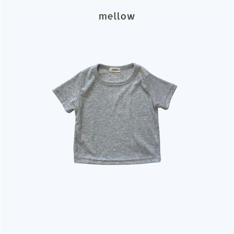 Mellow - Korean Children Fashion - #designkidswear - Tori Rib Tee - 2