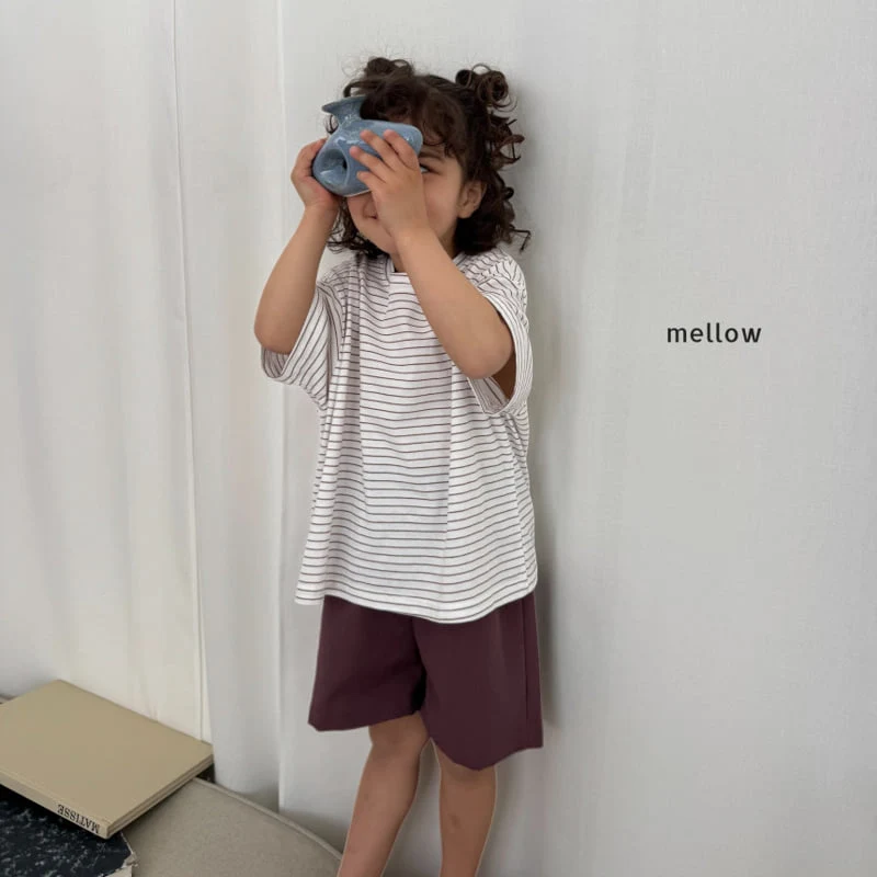 Mellow - Korean Children Fashion - #discoveringself - Stripe Tee - 5