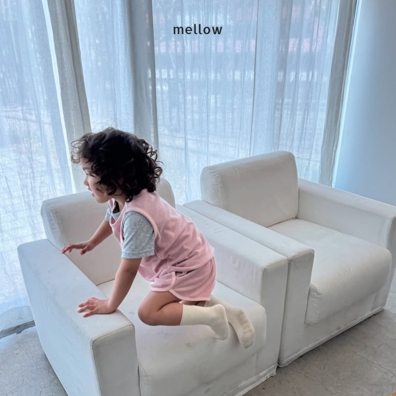 Mellow - Korean Children Fashion - #discoveringself - Tori Rib Tee - 4