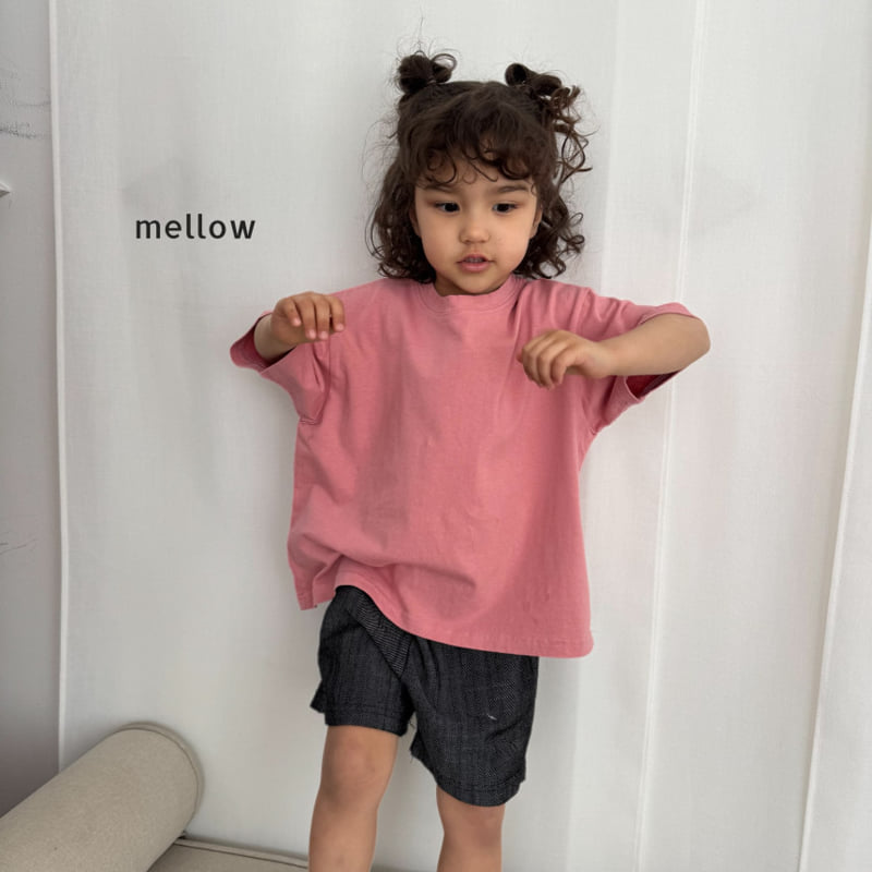Mellow - Korean Children Fashion - #kidsshorts - Loose Fit Tee - 8