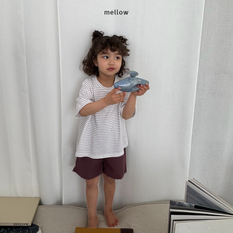 Mellow - Korean Children Fashion - #kidsstore - Stripe Tee - 8