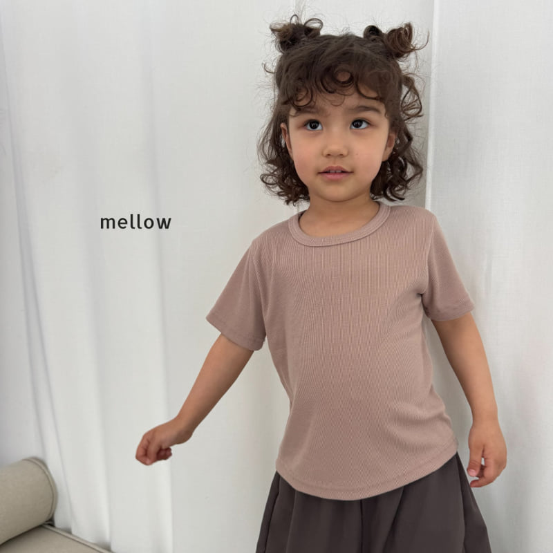 Mellow - Korean Children Fashion - #kidzfashiontrend - Tori Rib Tee - 7