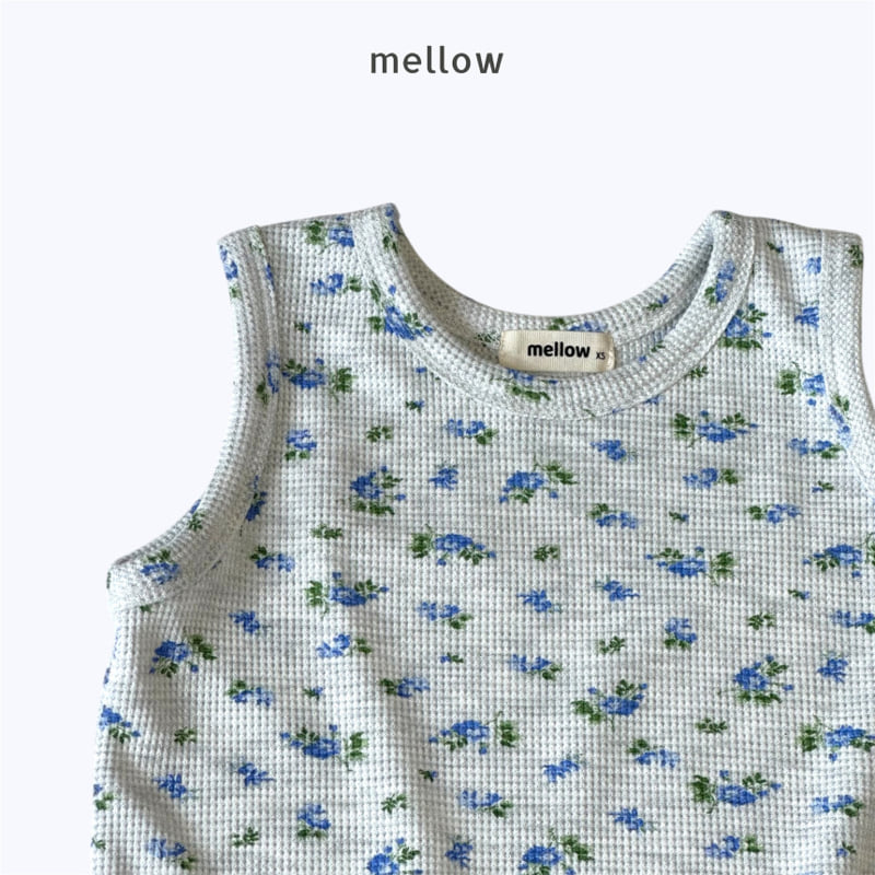 Mellow - Korean Children Fashion - #kidzfashiontrend - Waffle Flower Set - 2