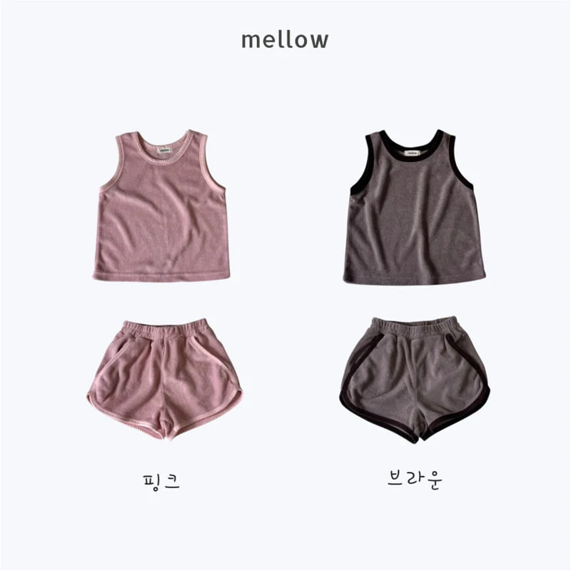 Mellow - Korean Children Fashion - #kidzfashiontrend - Soft Terry Set