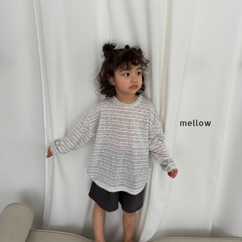 Mellow - Korean Children Fashion - #littlefashionista - Stripe Rib Tee - 10