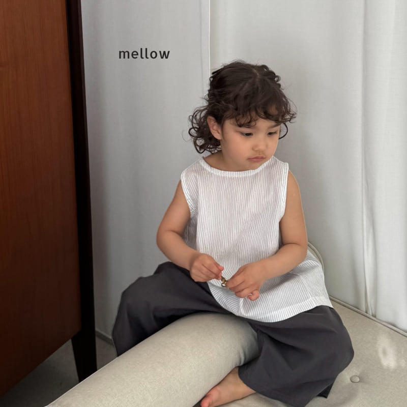 Mellow - Korean Children Fashion - #littlefashionista - 8-Length Wide Pants - 5
