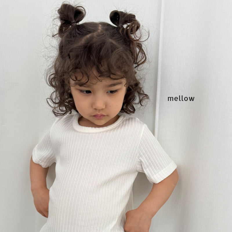 Mellow - Korean Children Fashion - #littlefashionista - Jelly Rib Tee - 10