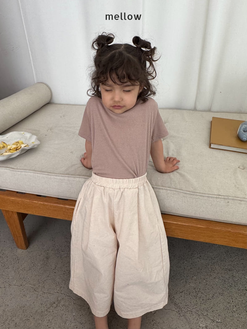 Mellow - Korean Children Fashion - #littlefashionista - Tori Rib Tee - 9
