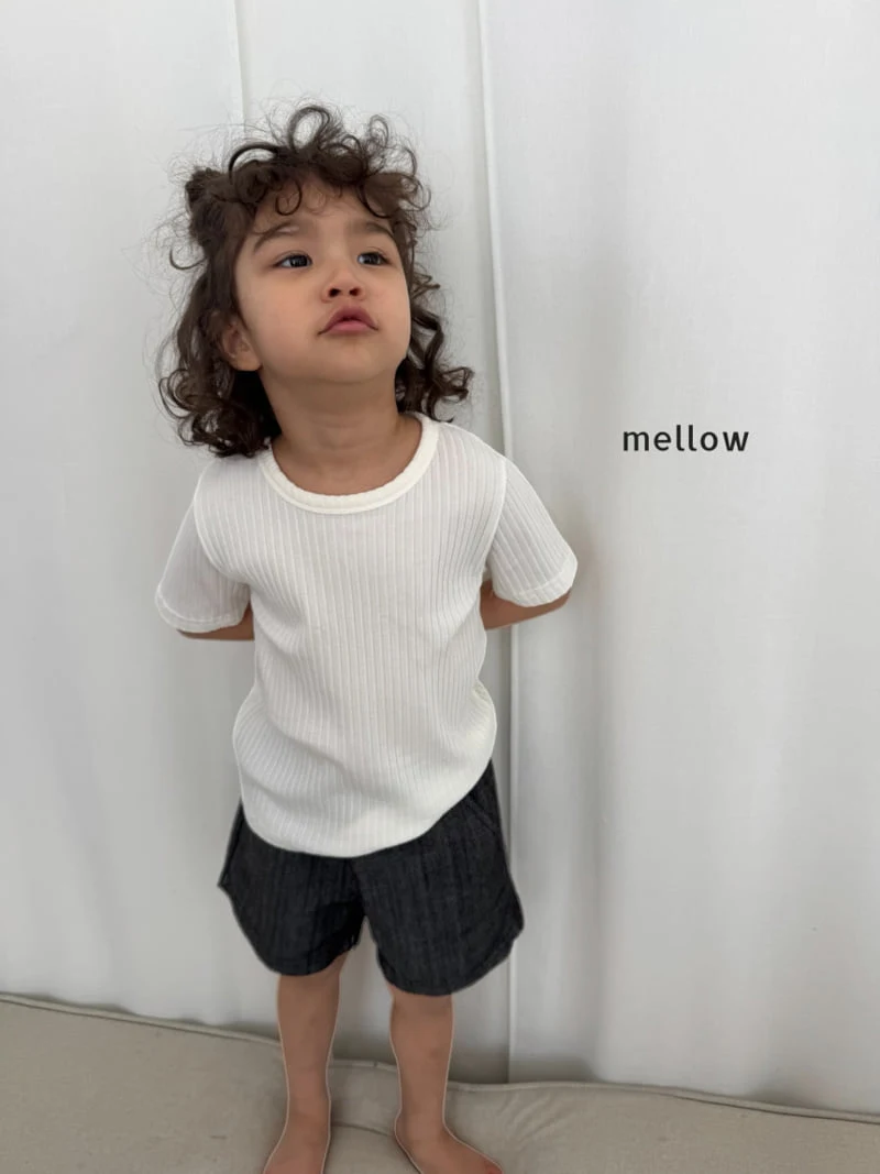 Mellow - Korean Children Fashion - #magicofchildhood - Summer Denim Shorts - 8