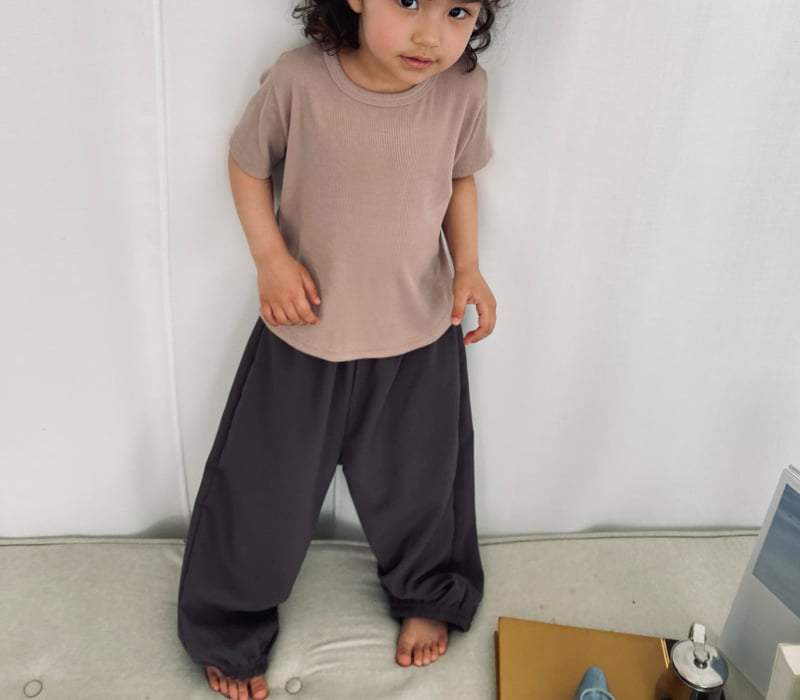 Mellow - Korean Children Fashion - #magicofchildhood - Rustle Jogger Pants - 7