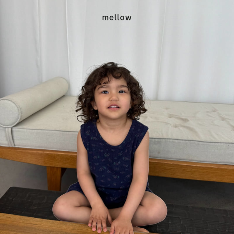 Mellow - Korean Children Fashion - #magicofchildhood - Waffle Flower Set - 5