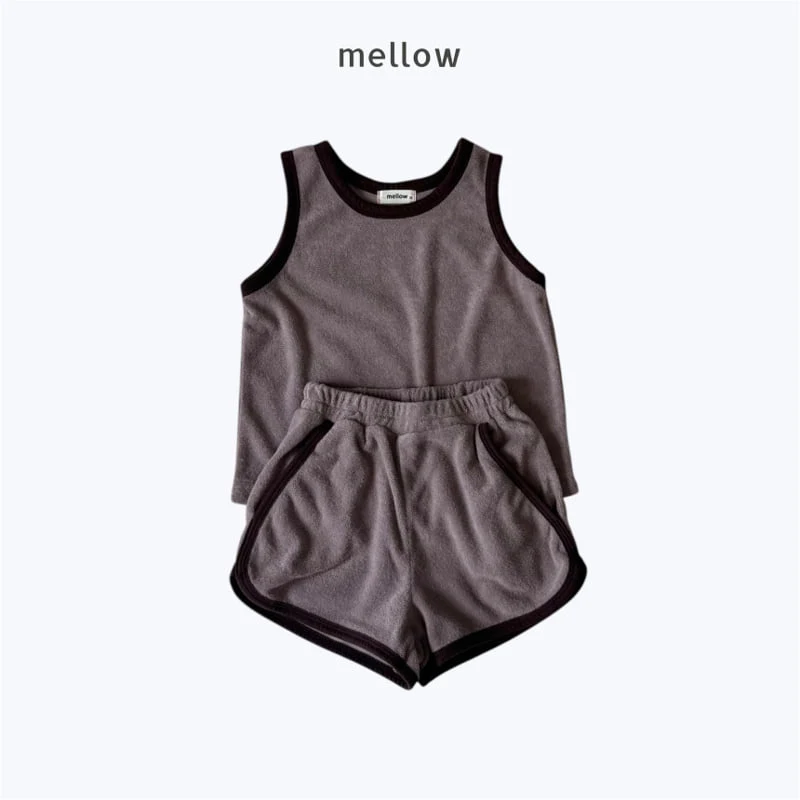 Mellow - Korean Children Fashion - #littlefashionista - Soft Terry Set - 4