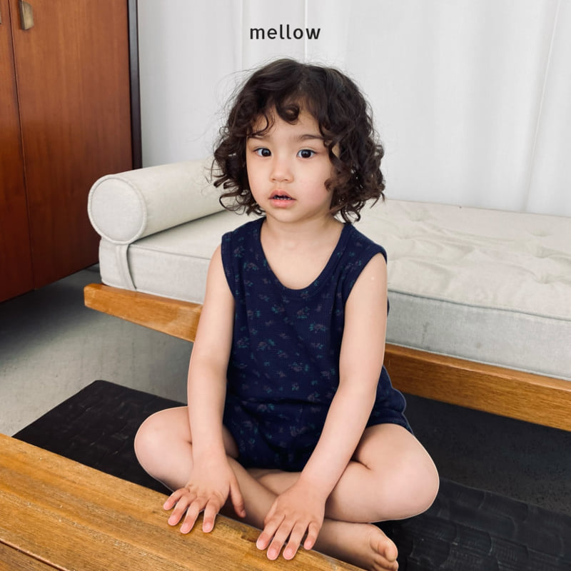 Mellow - Korean Children Fashion - #minifashionista - Waffle Flower Set - 6