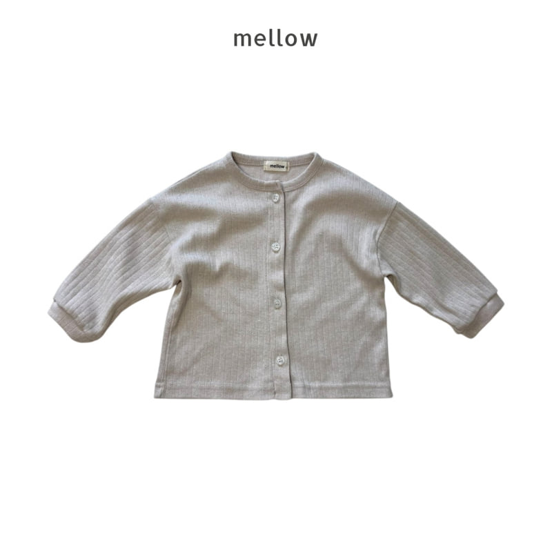Mellow - Korean Children Fashion - #prettylittlegirls - Eyelet Rib Cardigan - 3