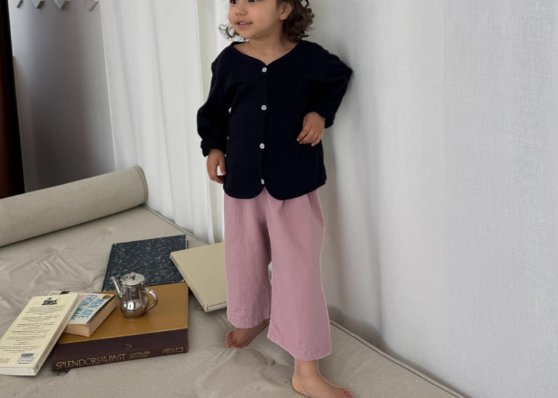 Mellow - Korean Children Fashion - #toddlerclothing - 9-Length Wide Pants - 7