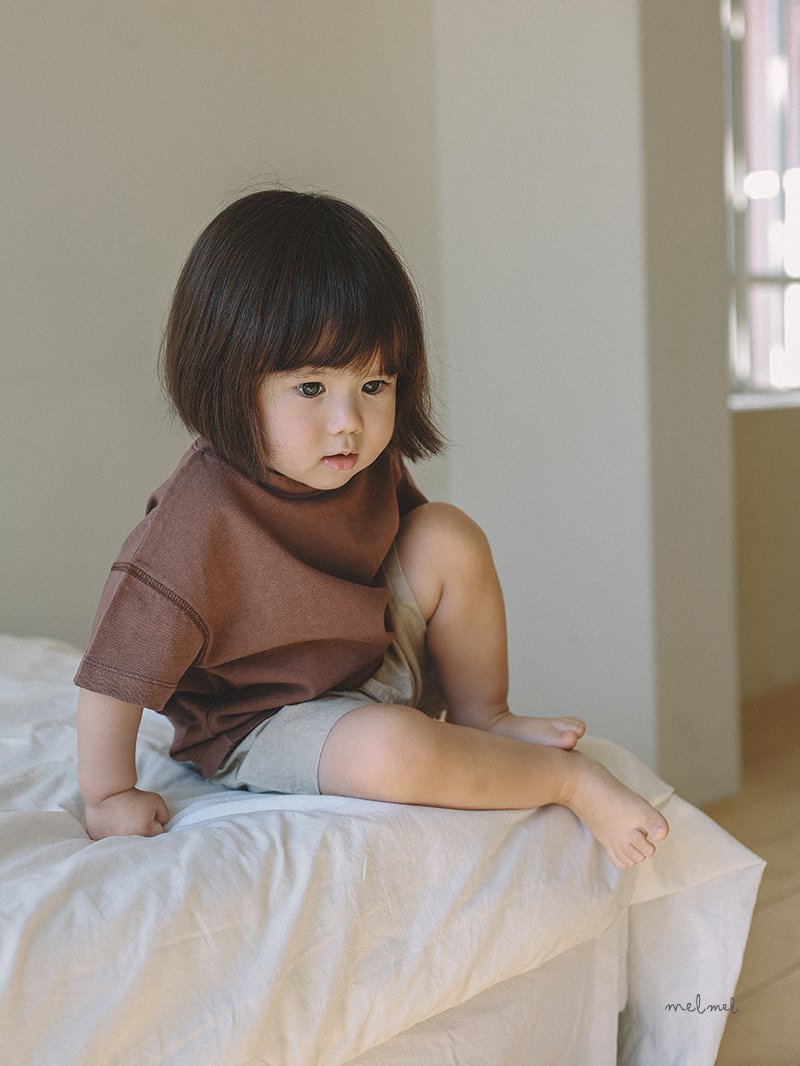 Melmel - Korean Baby Fashion - #babyboutique - Linen Shorts - 8