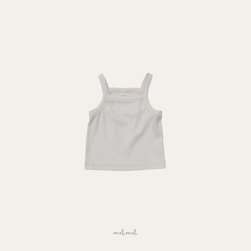 Melmel - Korean Baby Fashion - #babyboutique - Ribbed Tank Top - 4