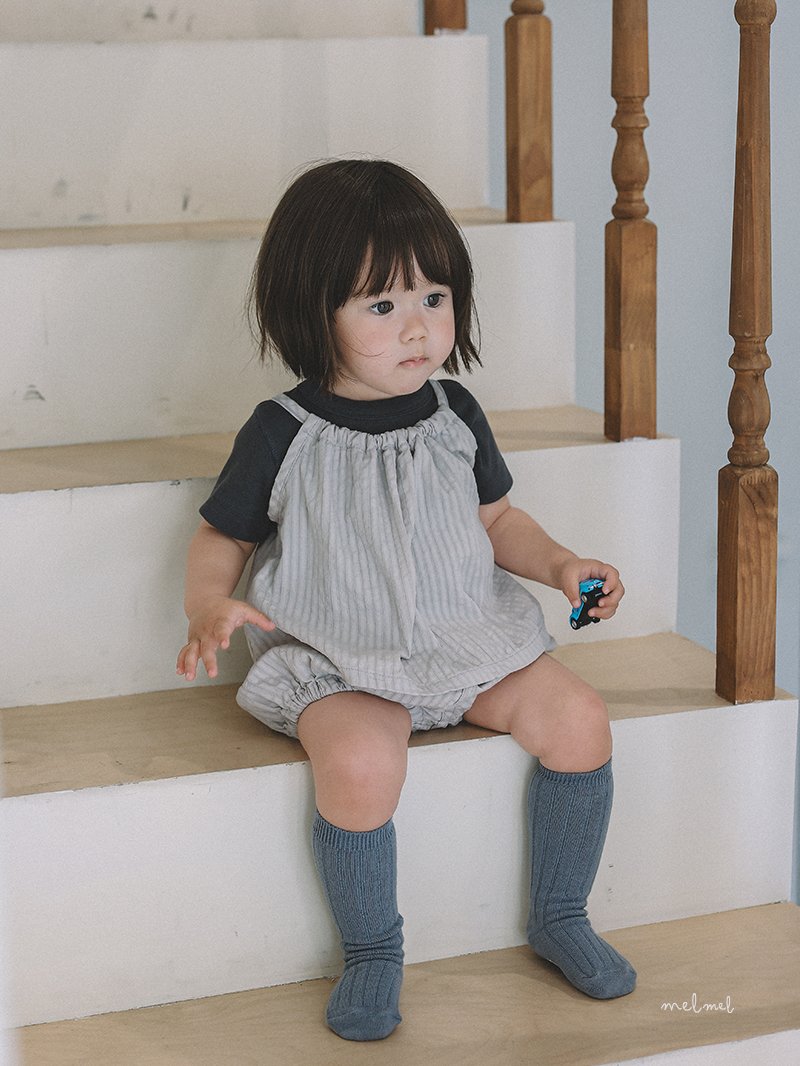 Melmel - Korean Baby Fashion - #babyboutiqueclothing - Cozy Short Bloomers - 5