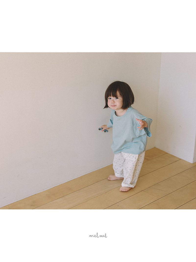 Melmel - Korean Baby Fashion - #babyboutiqueclothing - Flower Pants - 7