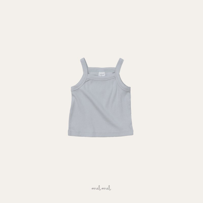 Melmel - Korean Baby Fashion - #babyboutiqueclothing - Ribbed Tank Top - 5
