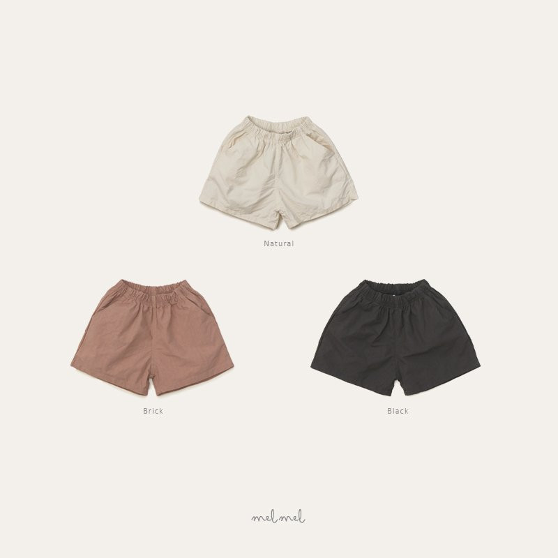 Melmel - Korean Baby Fashion - #babyboutiqueclothing - Cotton Shorts