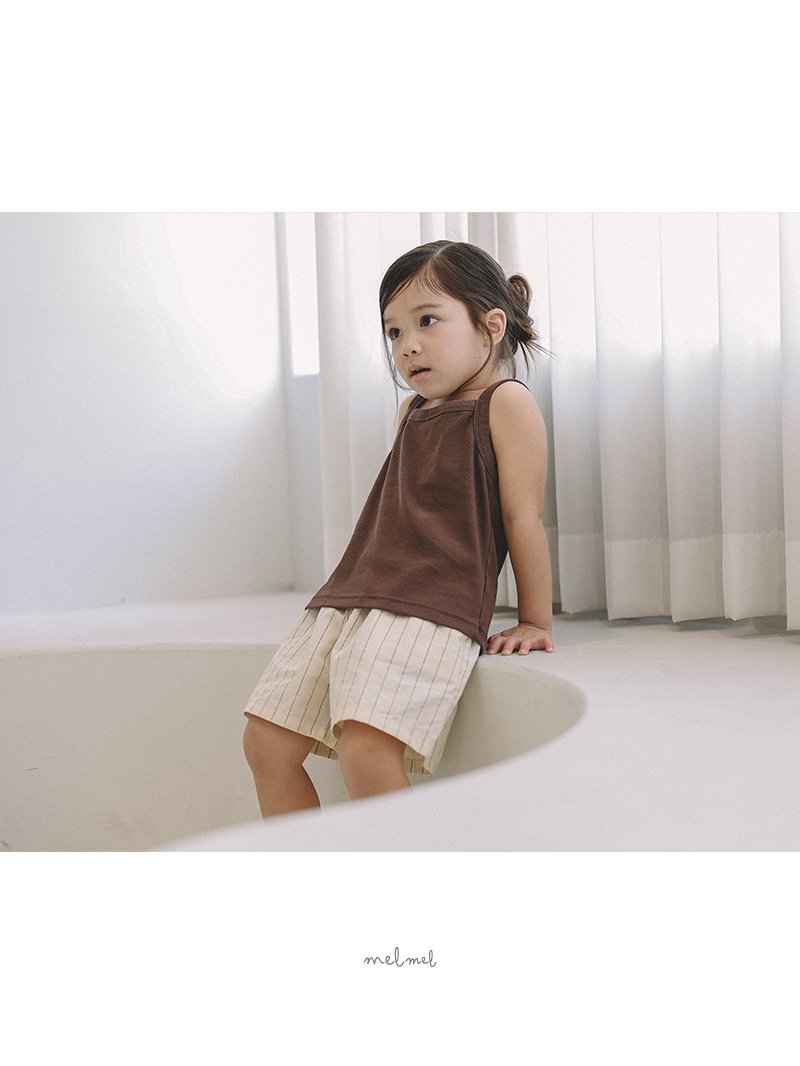 Melmel - Korean Baby Fashion - #babyclothing - Striped Shorts - 10