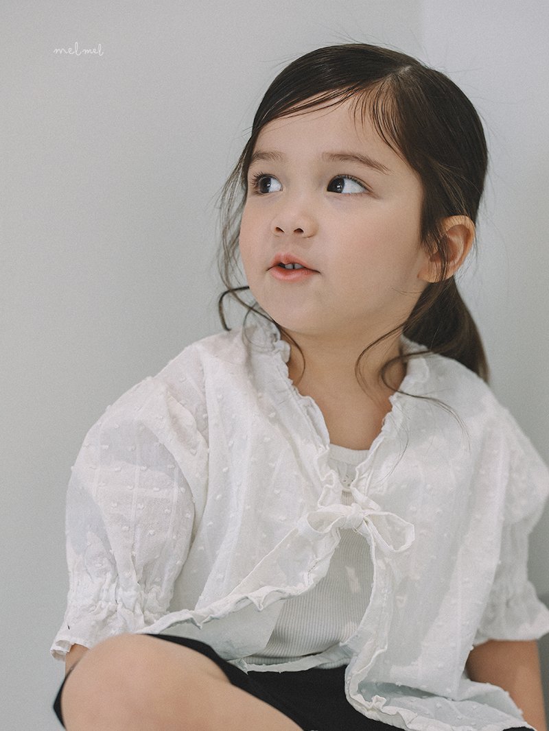 Melmel - Korean Baby Fashion - #babyfashion - Ruffle Cardigan