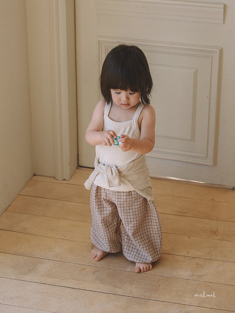 Melmel - Korean Baby Fashion - #babyfashion - Ribbed Tank Top - 7