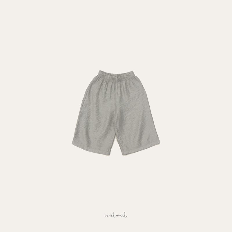 Melmel - Korean Baby Fashion - #babyfever - Summer Cropped Pants - 5