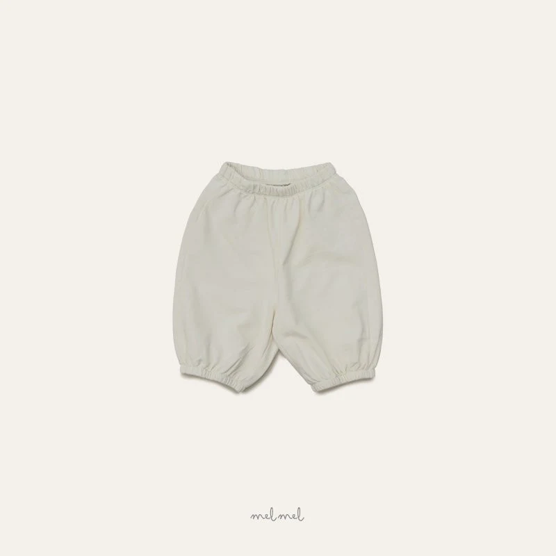 Melmel - Korean Baby Fashion - #babyfever - Cropped Jogger Pants - 5