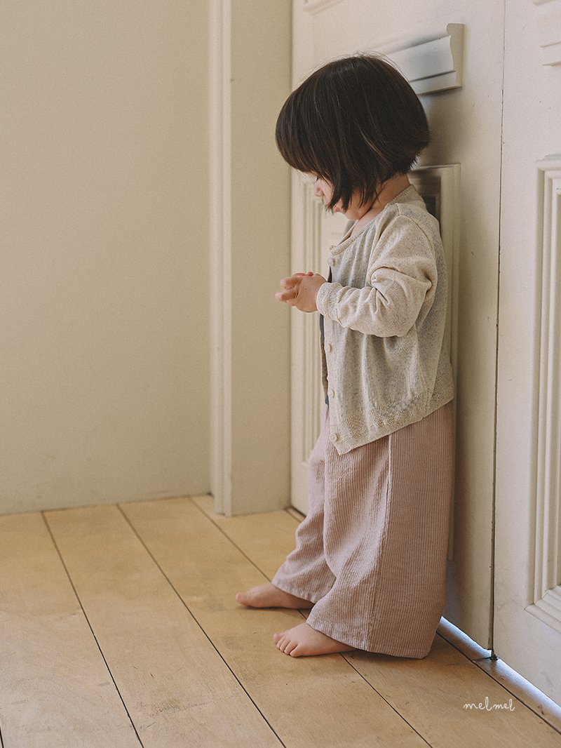 Melmel - Korean Baby Fashion - #babygirlfashion - Summer Cropped Pants - 6