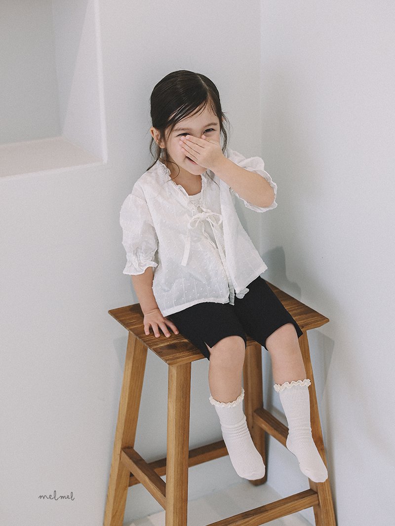 Melmel - Korean Baby Fashion - #babyoninstagram - Ruffle Cardigan - 5