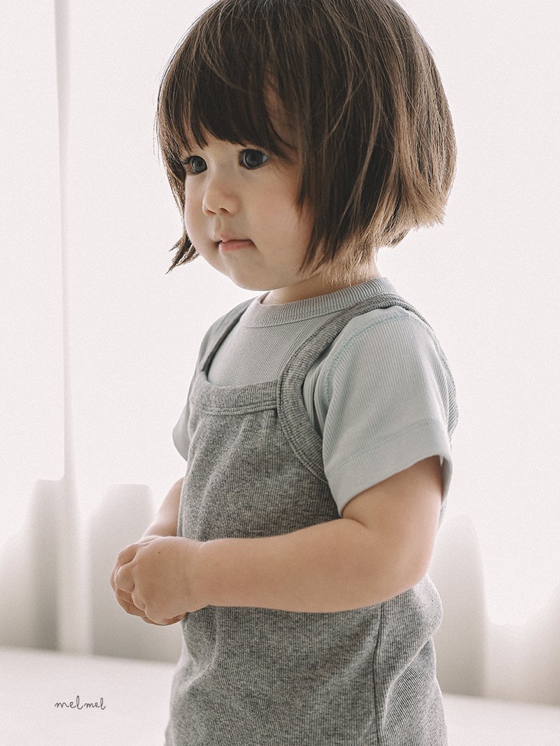Melmel - Korean Baby Fashion - #babyoninstagram - Ribbed Tank Top - 11