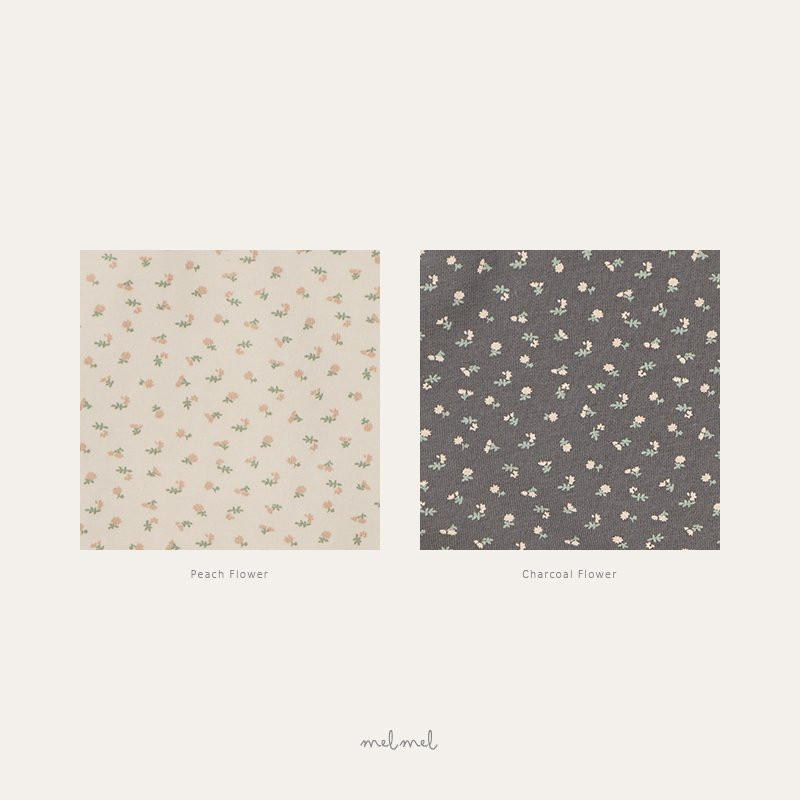 Melmel - Korean Baby Fashion - #babyoninstagram - Scoop Flower Tee - 4