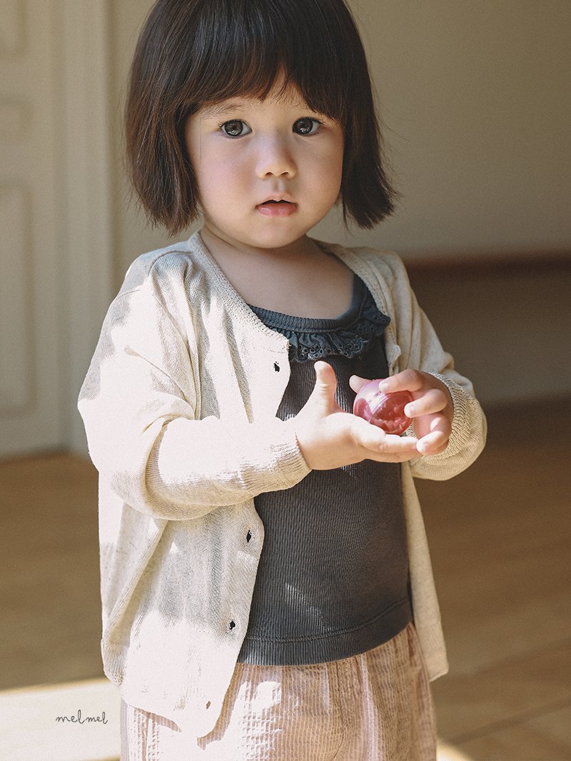 Melmel - Korean Baby Fashion - #babyootd - Lace Tank Top - 11