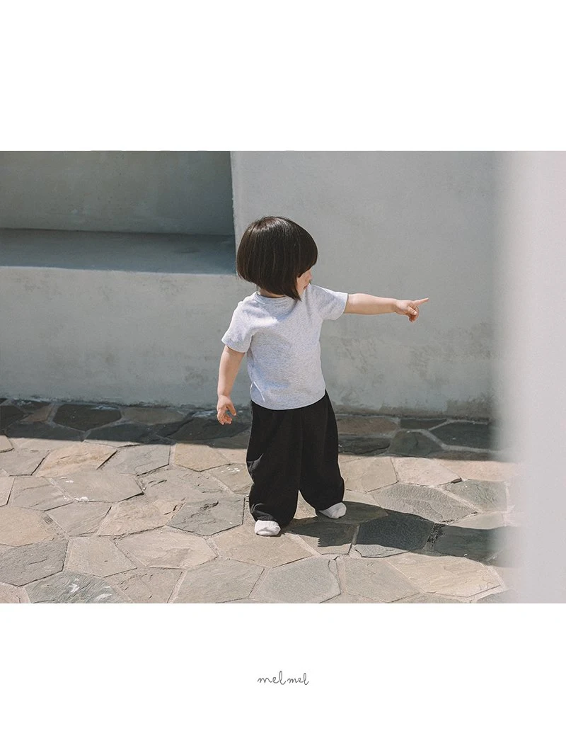 Melmel - Korean Baby Fashion - #babyoutfit - Linen Hip Pocket Pants - 9