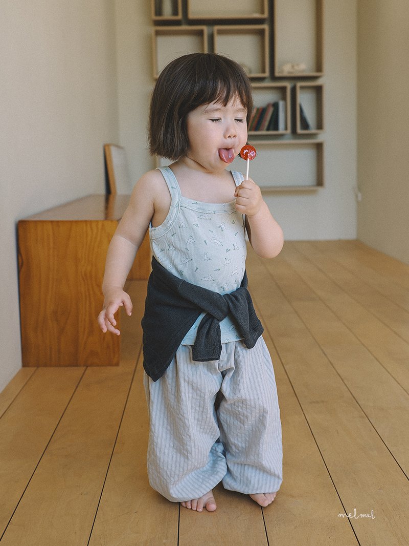 Melmel - Korean Baby Fashion - #babyoutfit - Bunny Tank Top - 11
