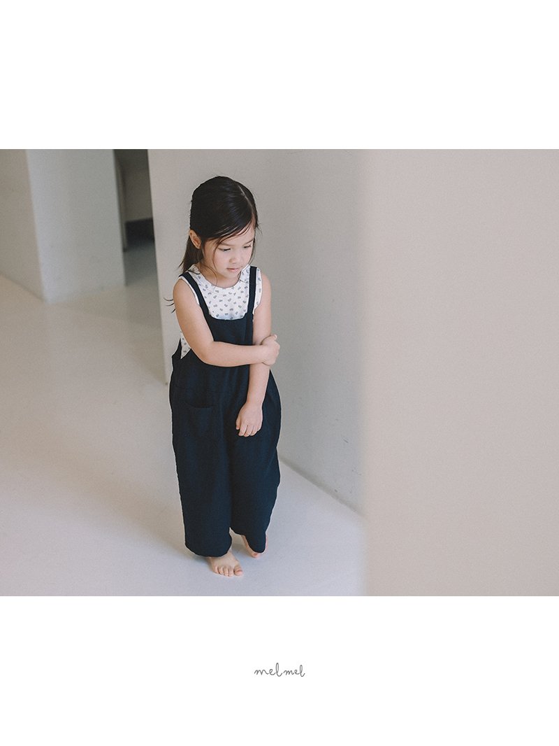 Melmel - Korean Baby Fashion - #babyoutfit - Linen Overalls - 6