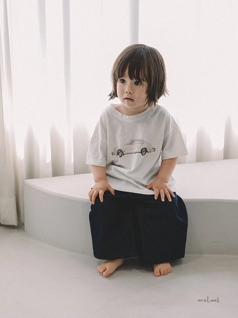 Melmel - Korean Baby Fashion - #onlinebabyshop - Non-Fade Denim Pants - 6
