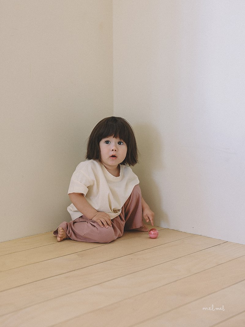 Melmel - Korean Baby Fashion - #onlinebabyshop - Linen Hip Pocket Pants - 12