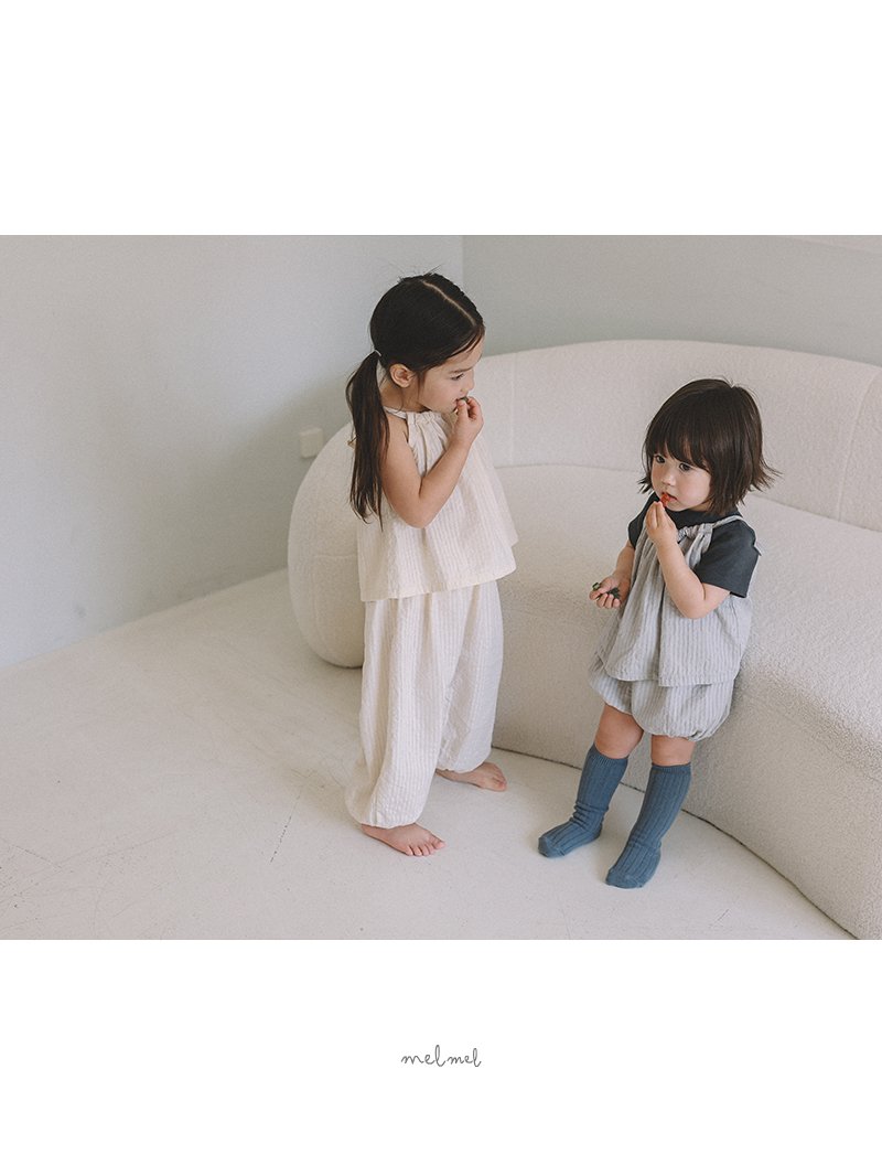 Melmel - Korean Baby Fashion - #onlinebabyshop - Cozy Bloomers - 8