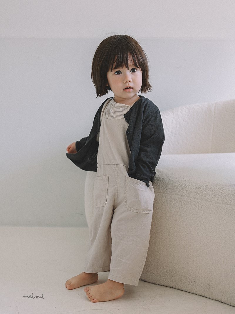 Melmel - Korean Baby Fashion - #smilingbaby - Linen Overalls - 11