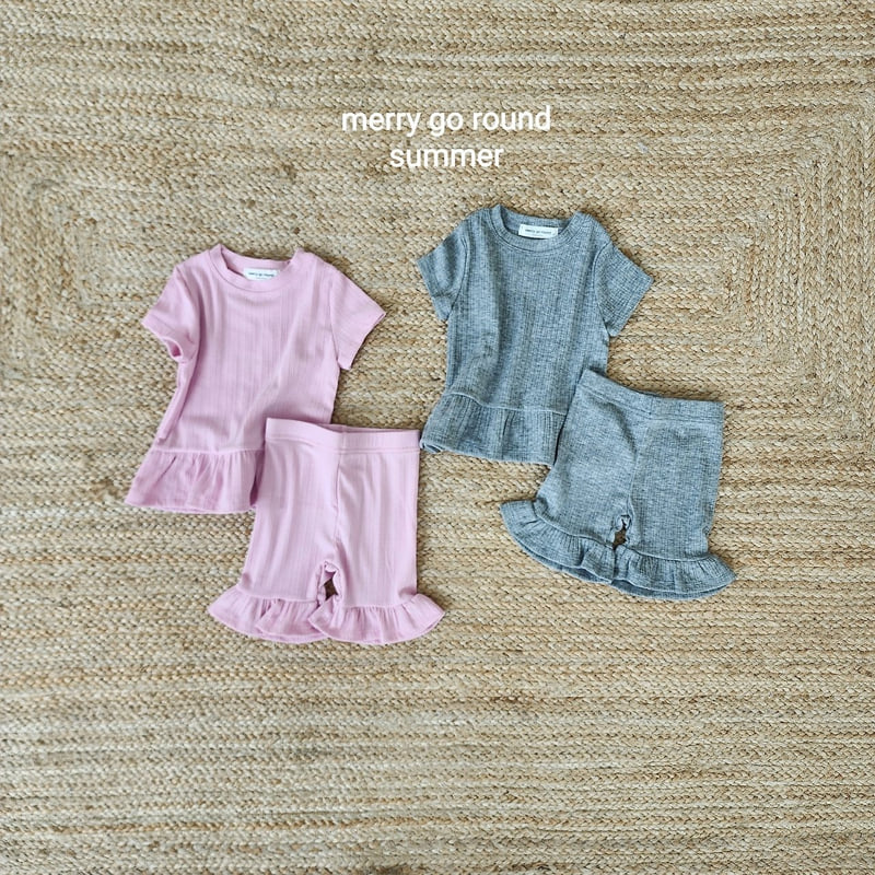 Merry Go Round - Korean Children Fashion - #Kfashion4kids - Jelly Frill Set