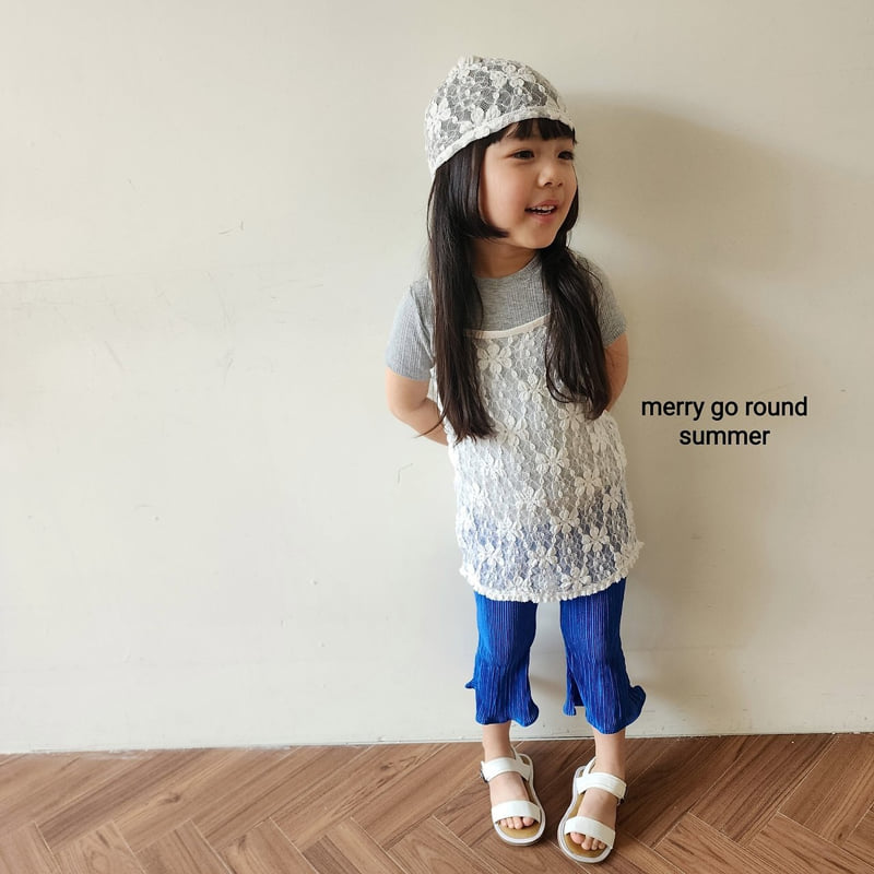 Merry Go Round - Korean Children Fashion - #Kfashion4kids - Lace Beanie - 5